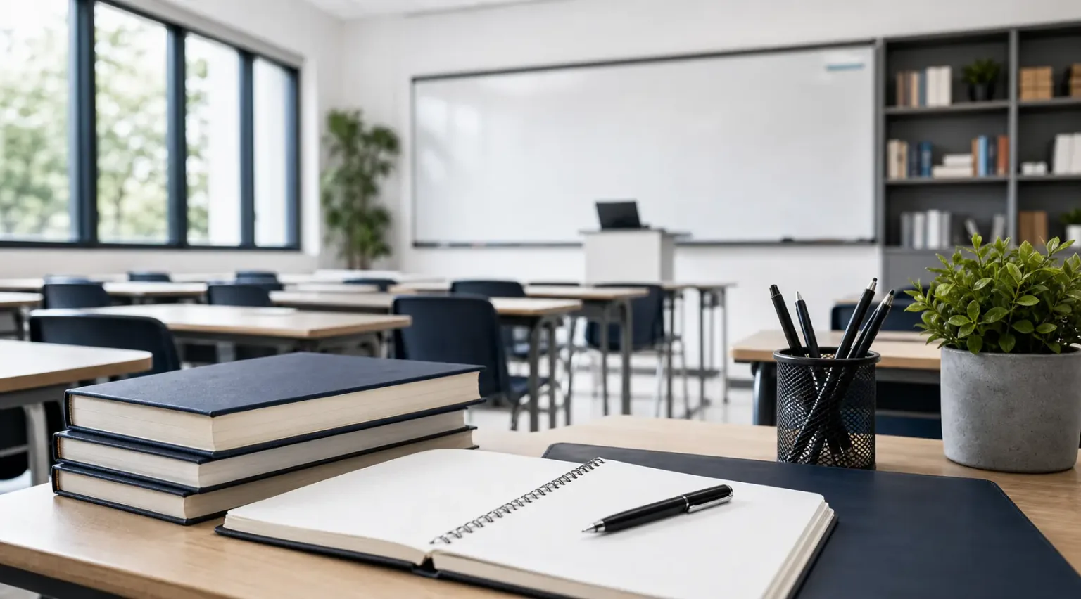 Espacio de una institución educativa privada